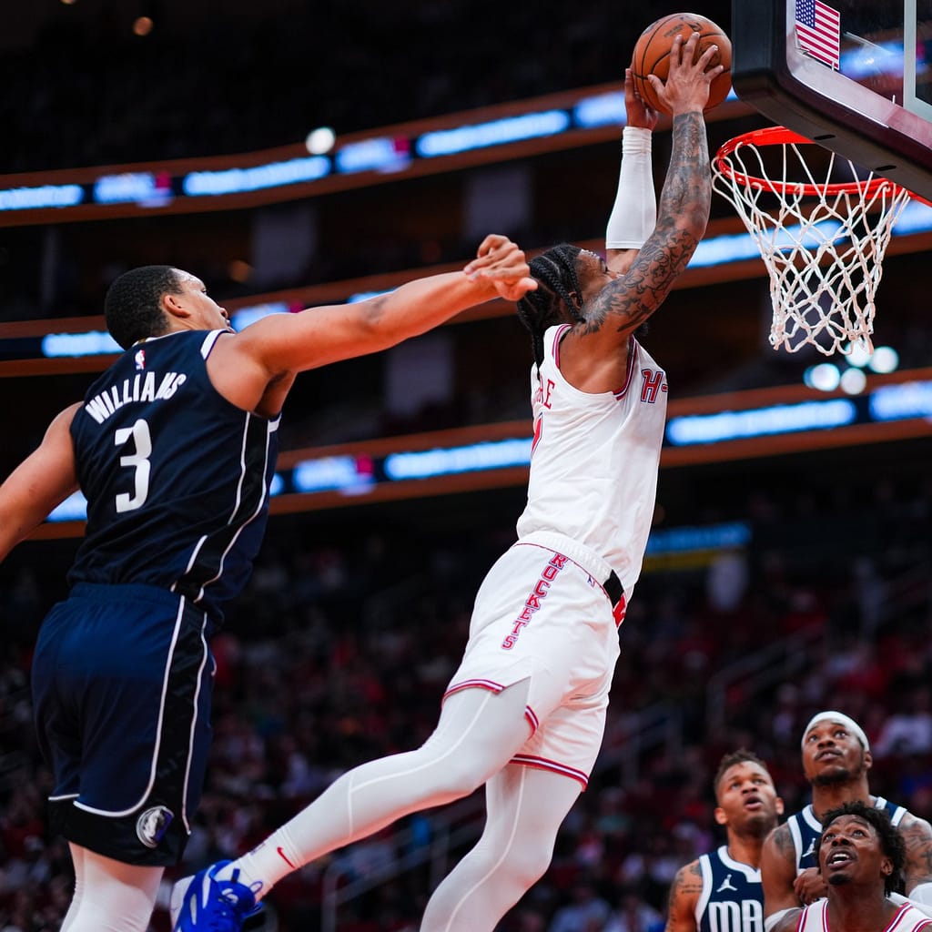 Alperen Sengun lifts the Houston Rockets past the Mavericks ...