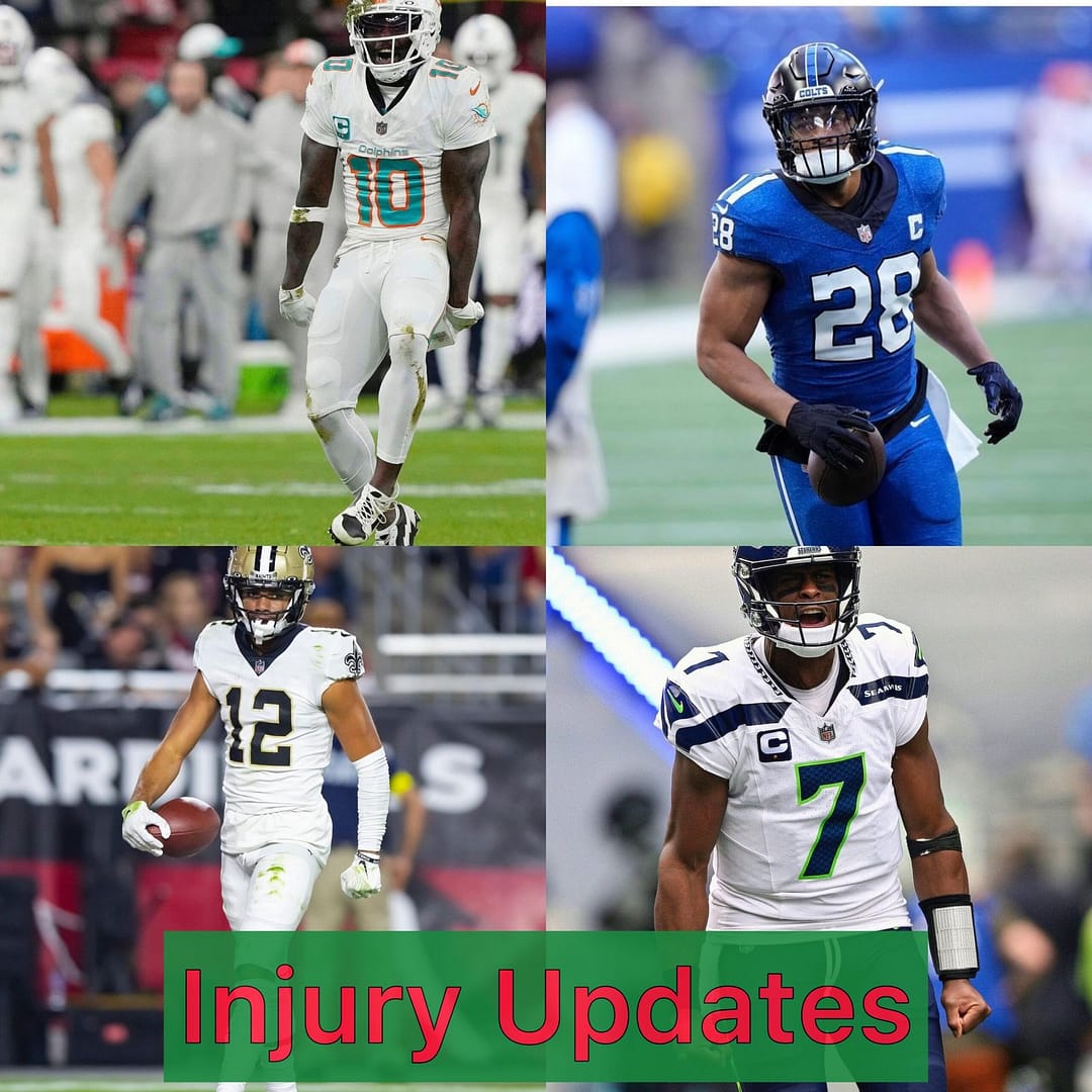 NFL Injury updates week 15