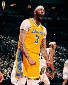 AD hyped for Lakers