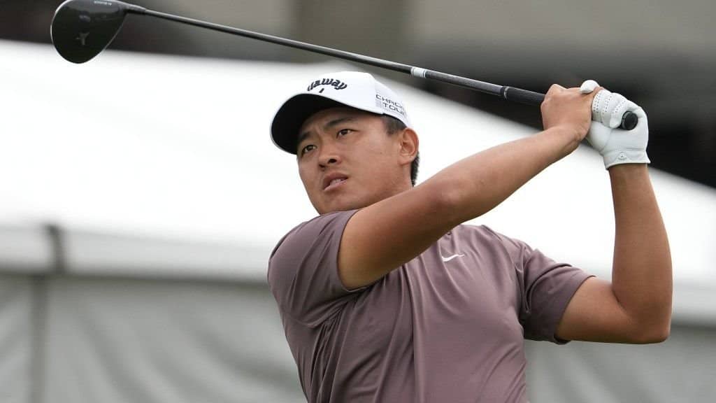 Kevin Yu at farmers insurance open 20204